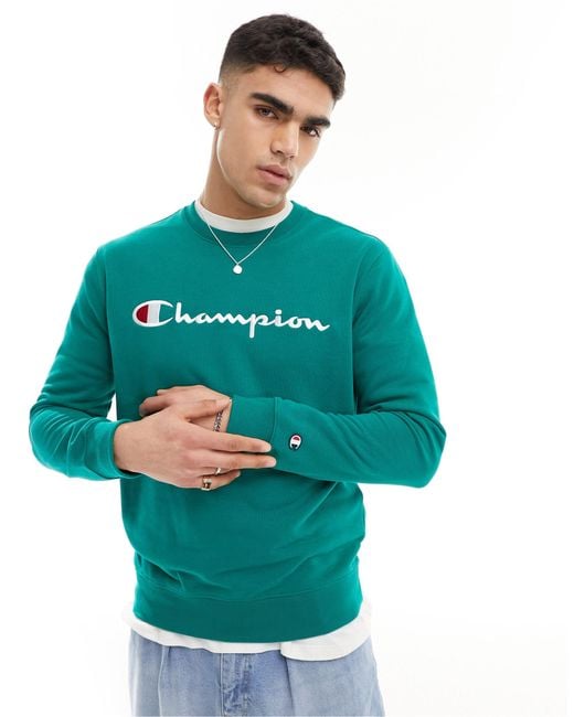 Champion – sweatshirt in Green für Herren