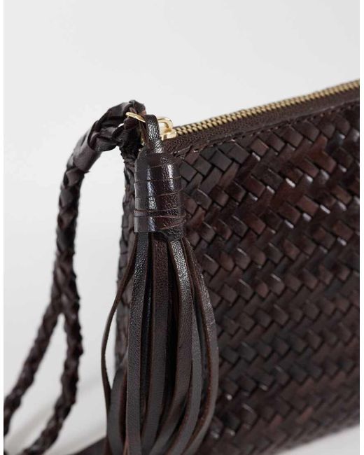 Pochette Intrecciata di Mango in Black