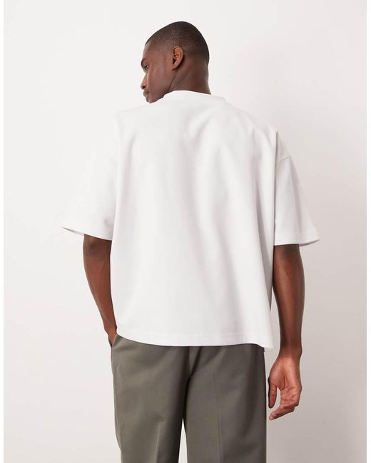 ASOS White Breathemaxtm Heavyweight Boxy Oversized T-shirt for men