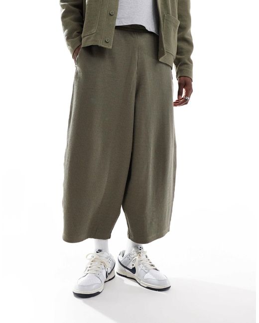 ASOS – ballon-jogginghose in Green für Herren