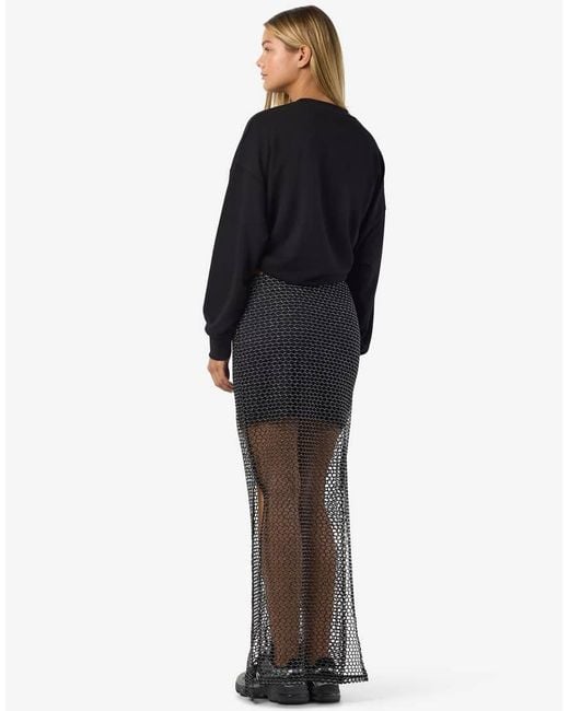 Noisy May Black Maxi Skirt