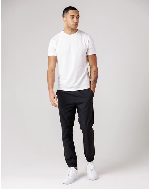 French Connection White Nylon Tech Cuffed Trousers for men