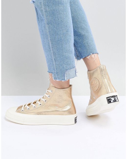 converse 70 gold