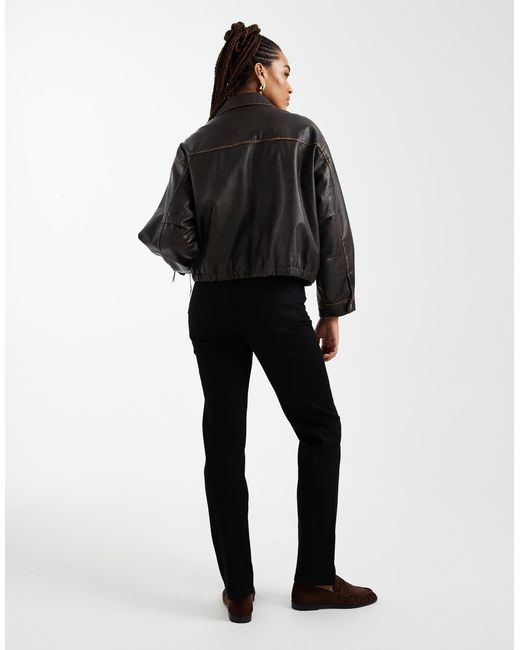 ASOS Black Asos Design Tall Slim Fit Comfort Jeans