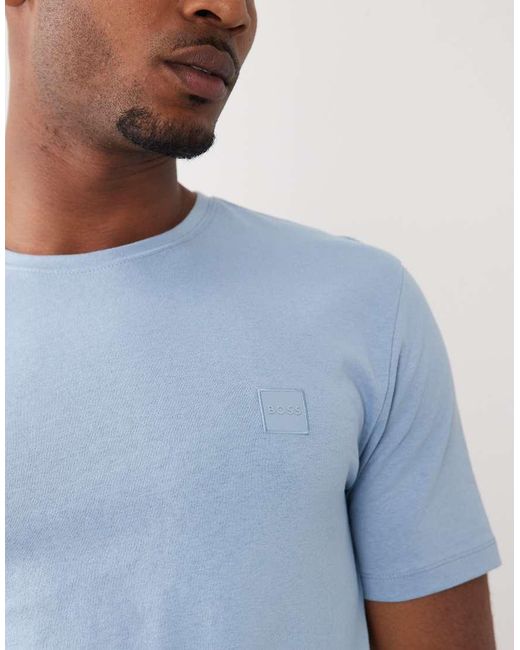 Boss Blue Hugo Boss Regular Fit T-Shirt for men