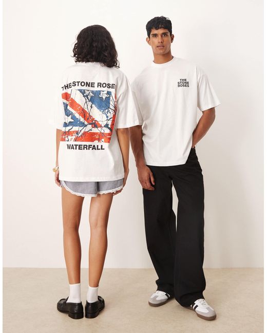 ASOS White – unisex-t-shirt