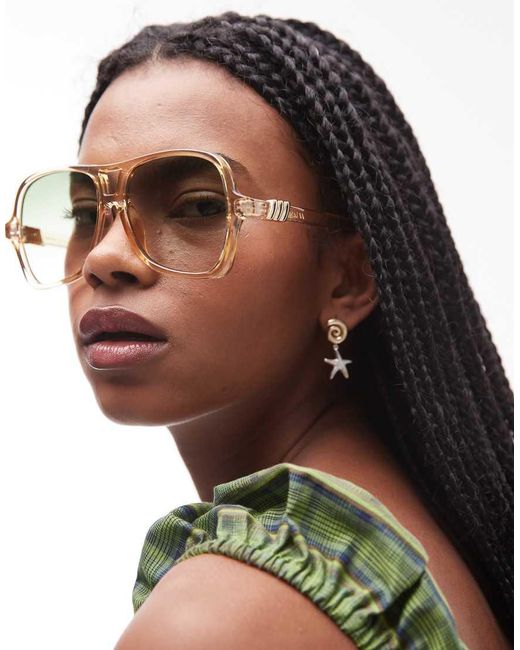 Fortune Teller di Le Specs in Brown