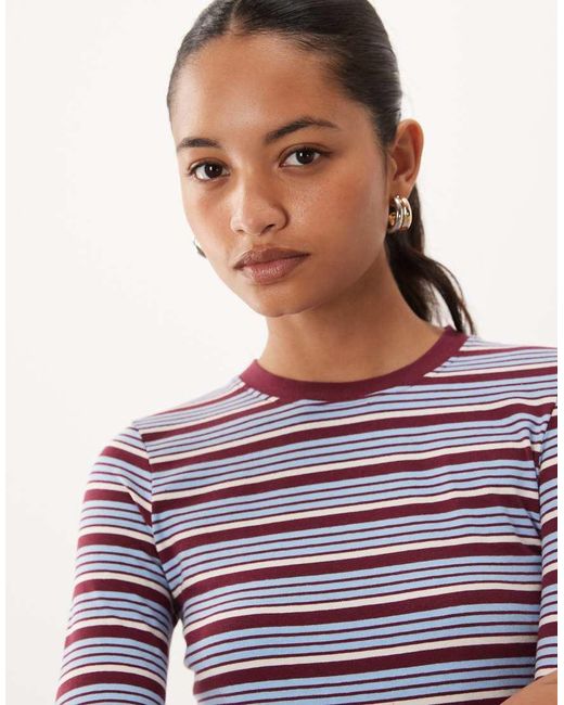 Brave Soul Multicolor Long Sleeve Tee