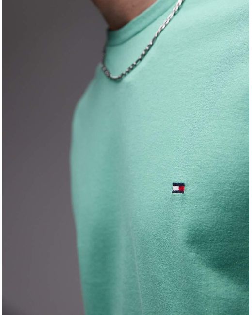 Essential di Tommy Hilfiger in Green da Uomo