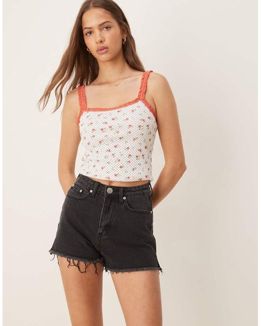 Glamorous Natural Denim Shorts