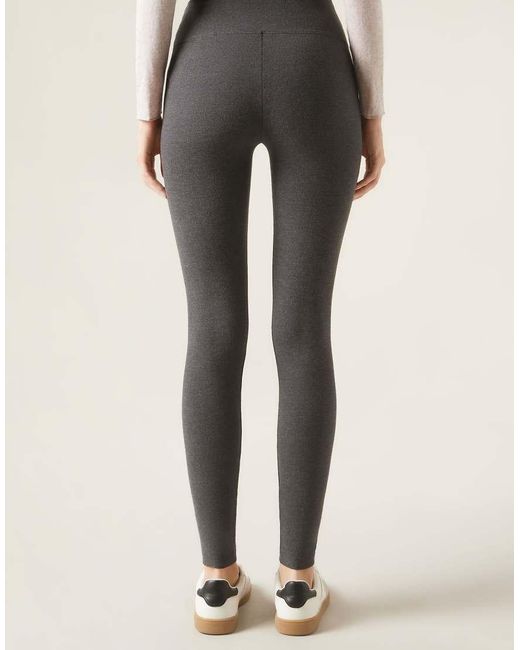 Calzedonia Black Thermal Leggings