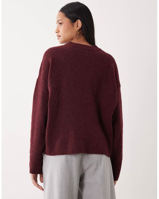 Vero Moda Red – weicher pullover
