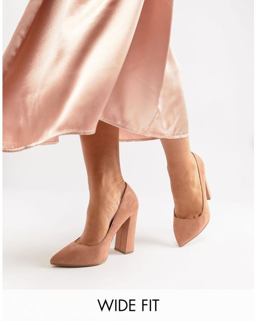 wide fit pumps