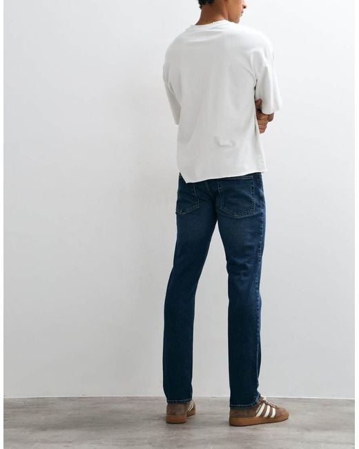 New Look Blue Slim Jeans for men