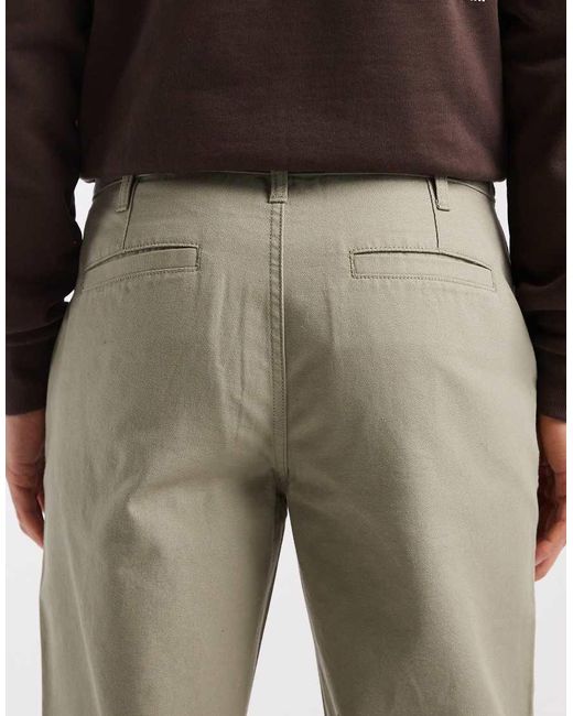 ASOS Natural Straight Chinos for men