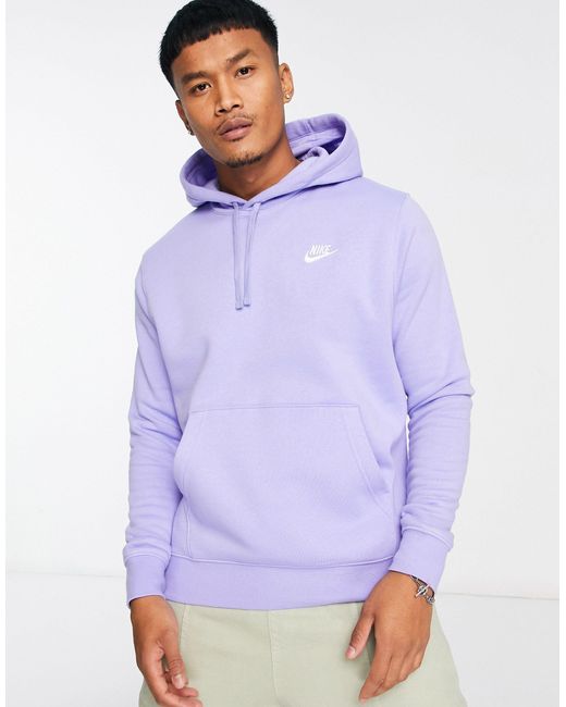 Nike Club Hoodie in Purple for Men | Lyst Australia