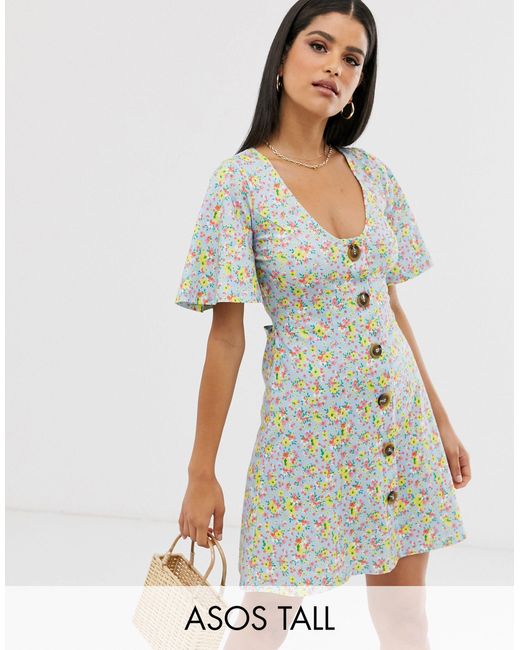 asos tall tea dress