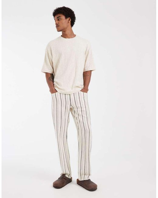 ASOS White Oversized T-shirt for men