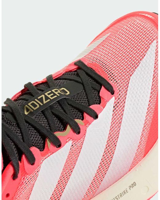 Adidas Originals Pink Adizero Boston 13 Shoes