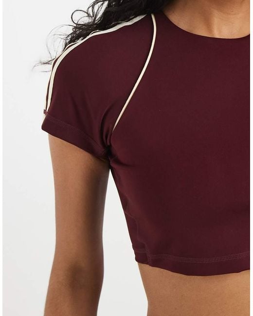 Adidas Originals Red Adidas Originals Sport Cropped T-shirt