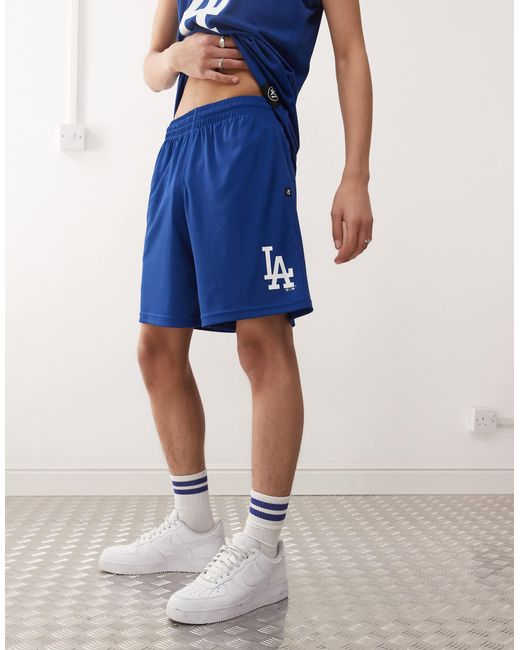 La dodgers - short à logo imprimé - bleu/blanc '47 pour homme en coloris Blue