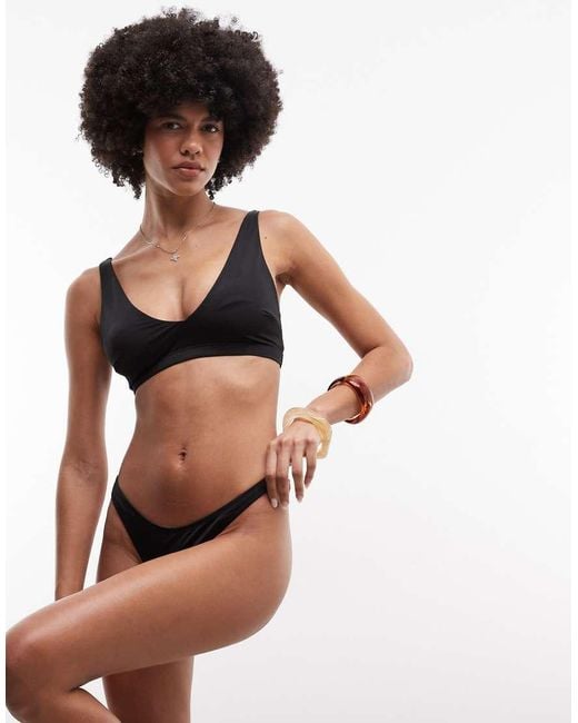 Weekday Black Brazilian Bikini Bottom Co-ord