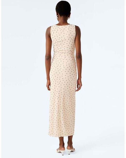 OMNES White Hollis Sleeveless Maxi Dress