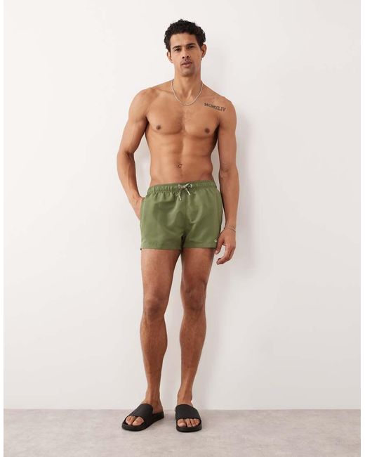 Gant Green Quick Dry Logo Swim Shorts for men