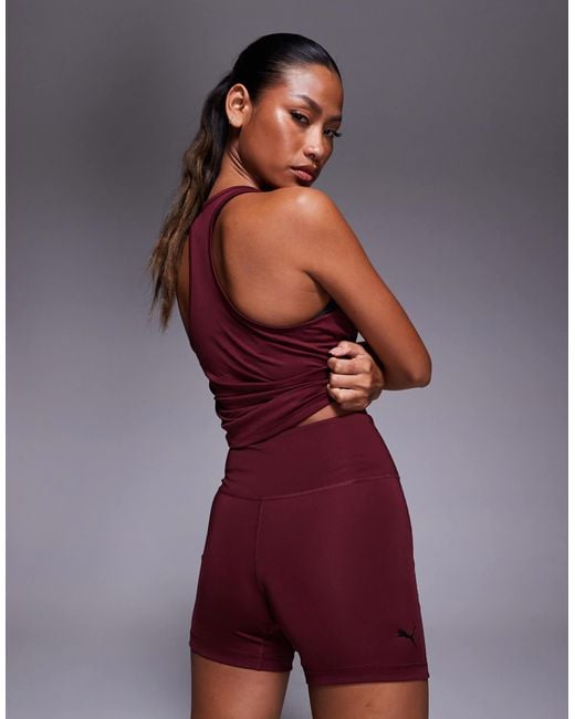 PUMA Red – tad essential – leggings-shorts