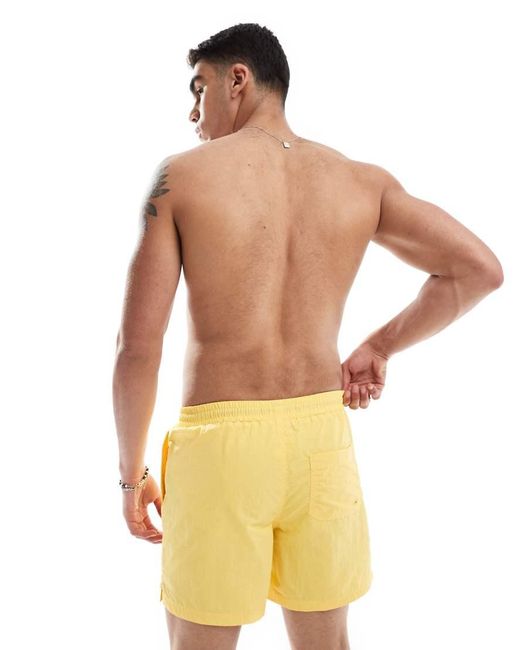 Farah Yellow Colbert Swim Shorts for men