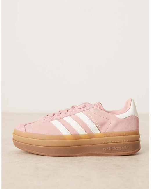 Adidas Originals Pink Gazelle Bold Trainers