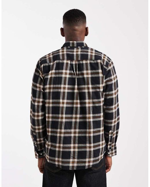 Jack & Jones Gray Check Shirt for men