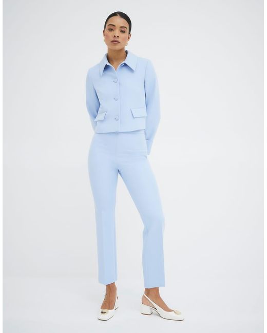 River Island Blue Structured 60S Jacket