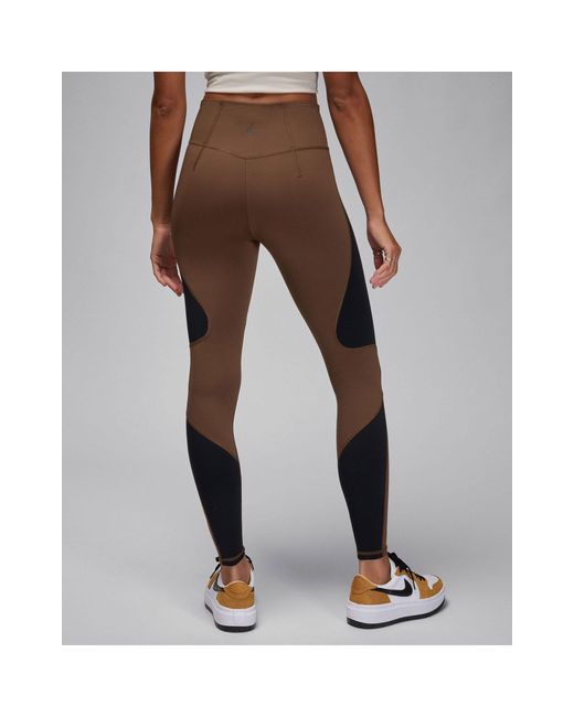 Nike Brown Jordan Sport Contoured legging