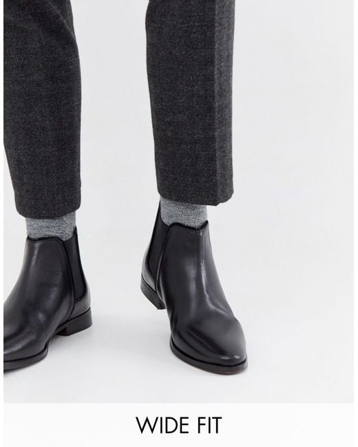 mens chelsea boots wide