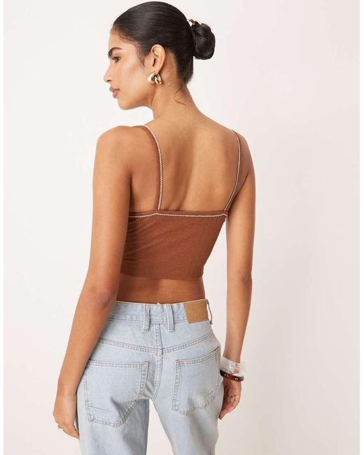 Cotton On Blue Hailey V Neck Cami