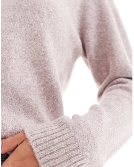 Vero Moda Pink Round Neck Knitted Jumper