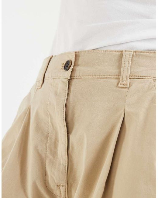 Tommy Hilfiger Natural High Rise Long Chino Shorts