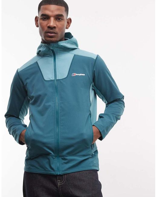 Berghaus Blue Greenbank Hooded Jacket for men