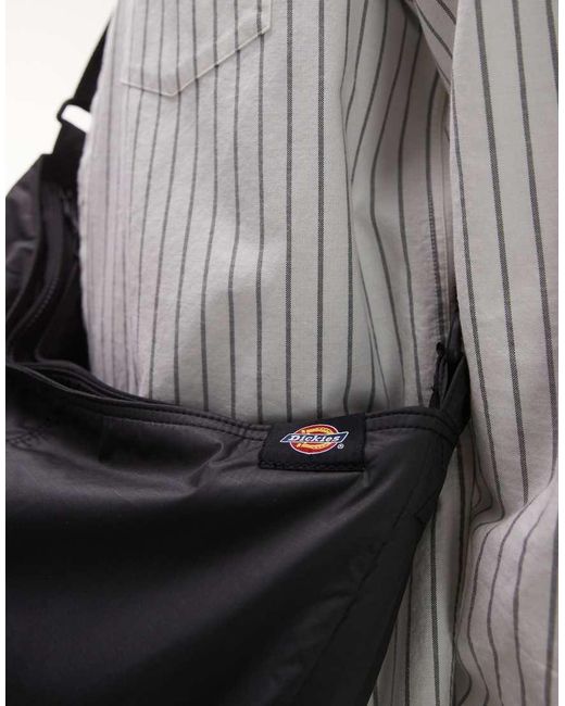 Dickies Gray Unionville Nylon Cross Body Bag for men