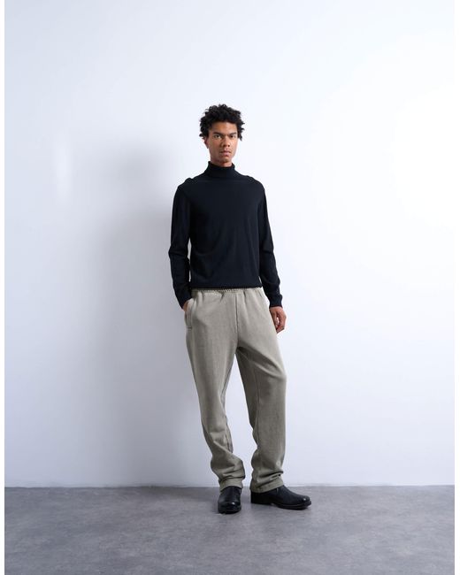 Pantalon Topman pour homme en coloris White