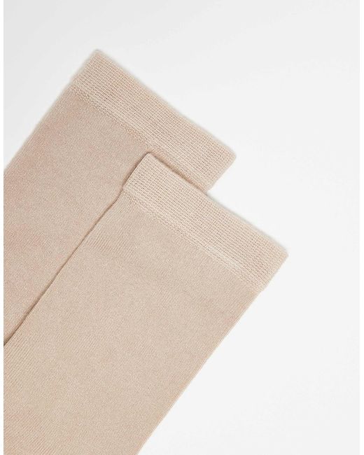 ASOS White 2 Pack Smart Modal Socks for men