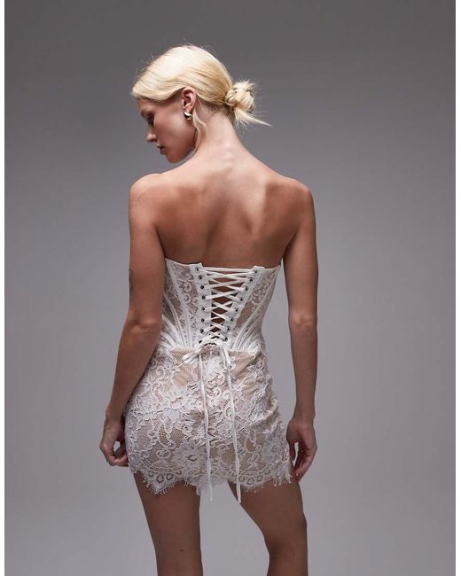 chinese dress ladies The lace corset mini dress