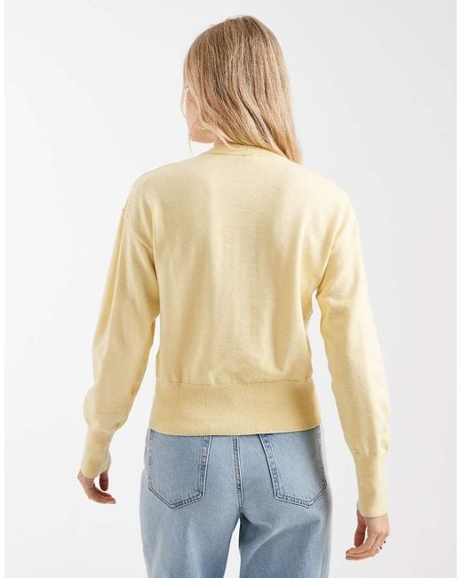 ONLY Blue Compact Knitted Cardigan