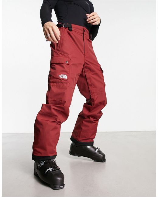 Ski slashback dryvent - pantaloni cargo da sci impermeabili bordeaux da  Uomo di The North Face in Rosso | Lyst