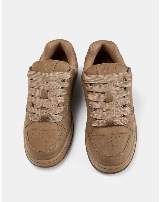 Sneakers Stile Skate Marroni di Pull&Bear in Brown da Uomo