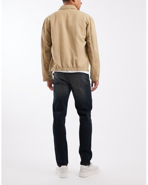 ASOS Blue Skinny Fit Jeans With Tint for men