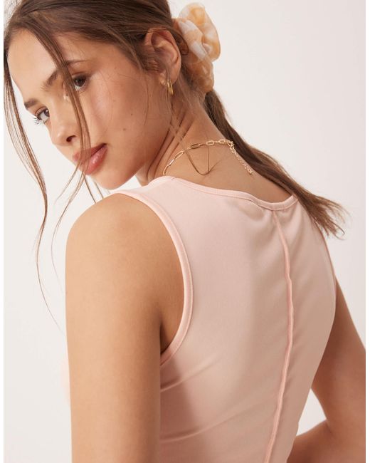 Aware Blue Seam Front Jersey Top