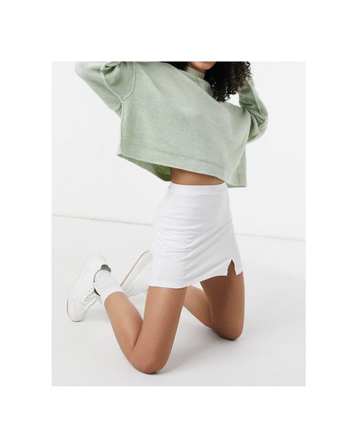 ASOS DESIGN Tall - Gonna pantalone in lino tinta unita-Nero | ShopTheLook -  Compra il look! Il modo più veloce per comprare gli outfit migliori sul web