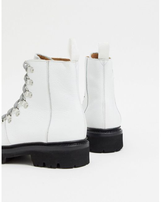grenson nanette white